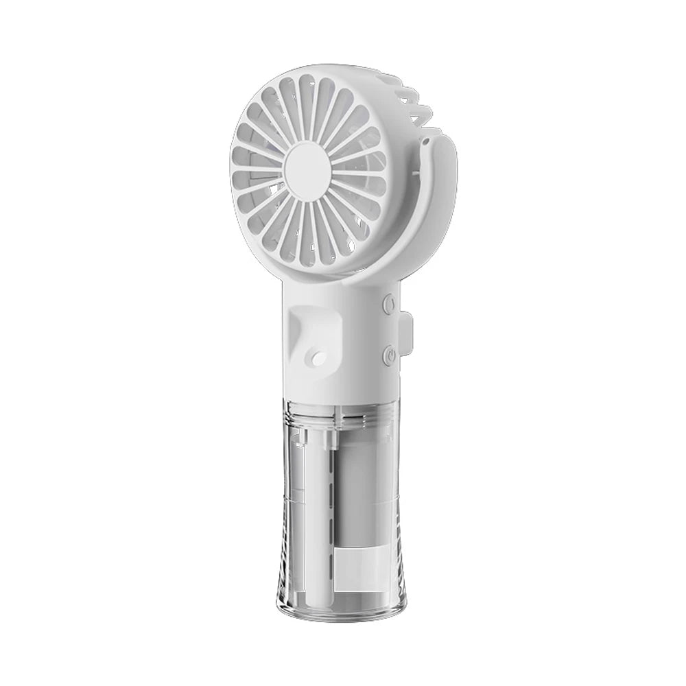 Portable Misting Fan – Handheld & Neck Fan with 4 Speeds